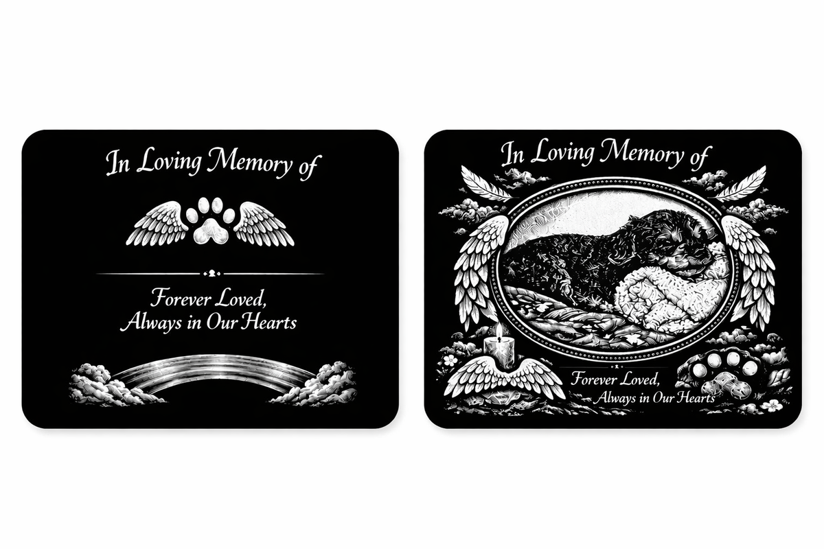 Forever Loved — Personalised Pet Memorial Cards